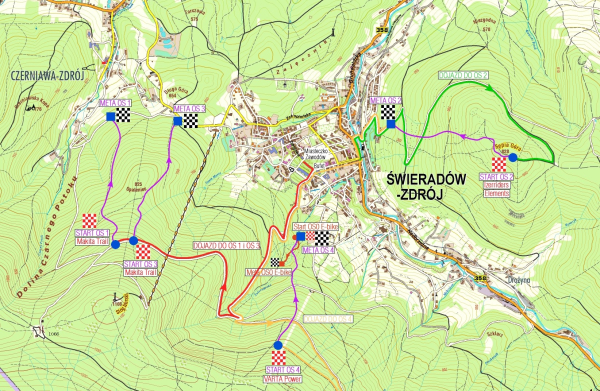 Trasy zawod&oacute;w w Świeradowie